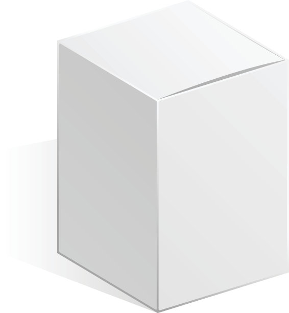 模板,白色,盒子,一个物体,背景分离正版图片素材下载
