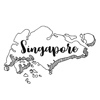 新加坡怎么画简笔画图片