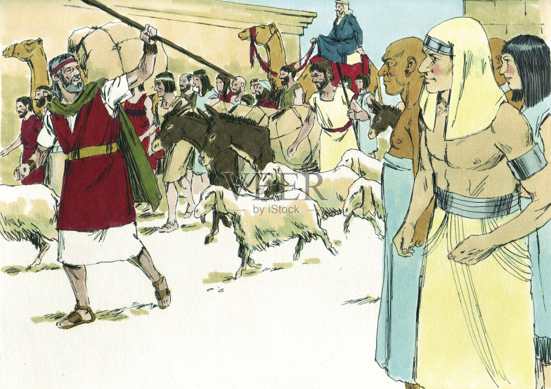 摩西将以色列人带出埃及图片素材下载 - Veer图