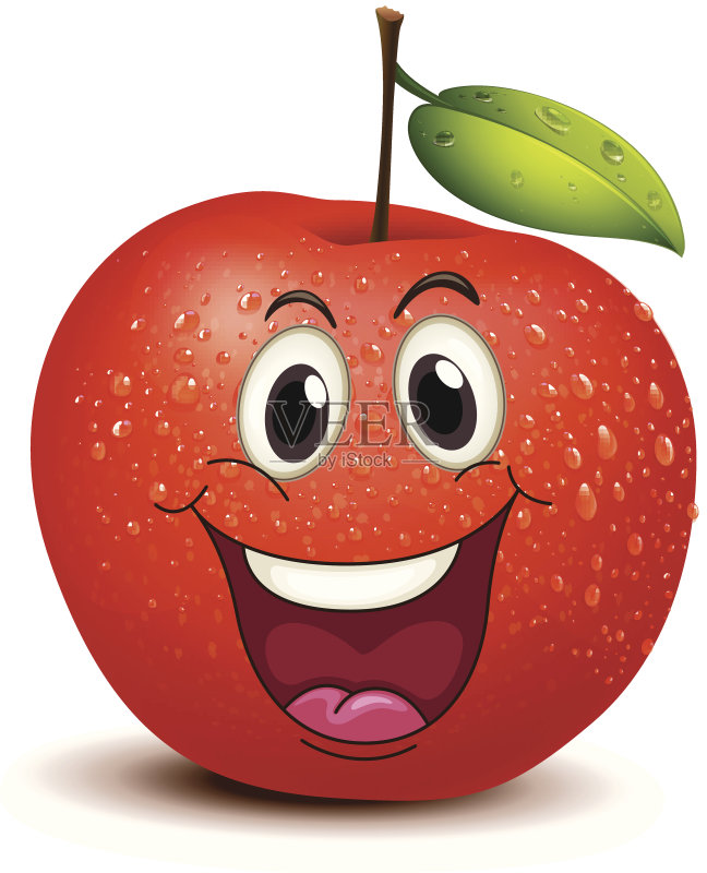 苹果面容笑脸图标图片