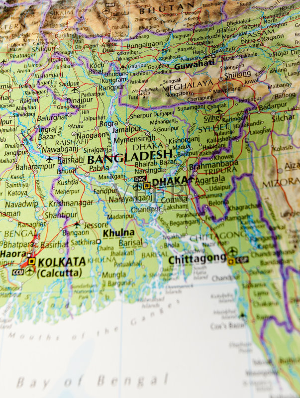 孟加拉国地图图片素材下载 - Veer图库