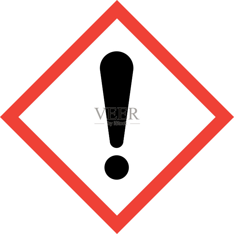 危险标志与感叹号标记符号插画素材下载 - Ve